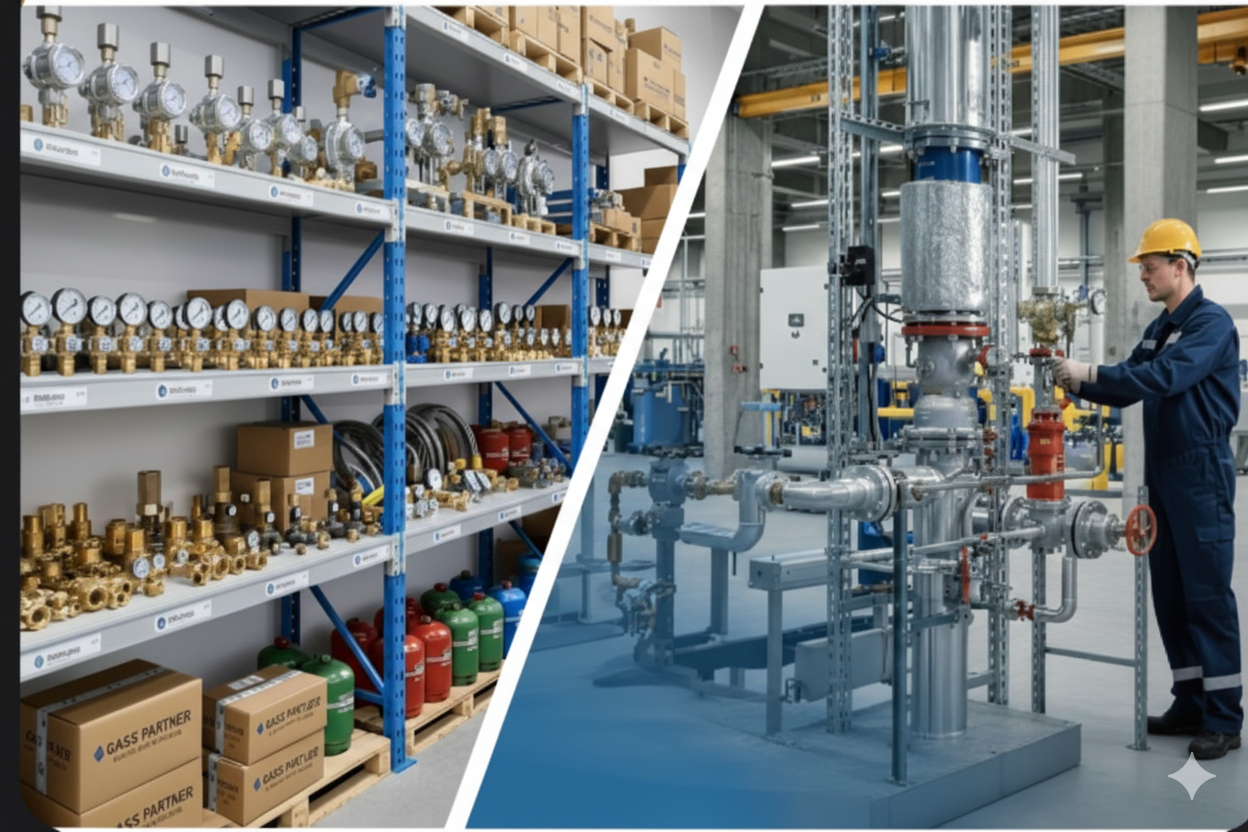 Gass Partner Norge AS Products - Gas Installation Equipment and Warehouse